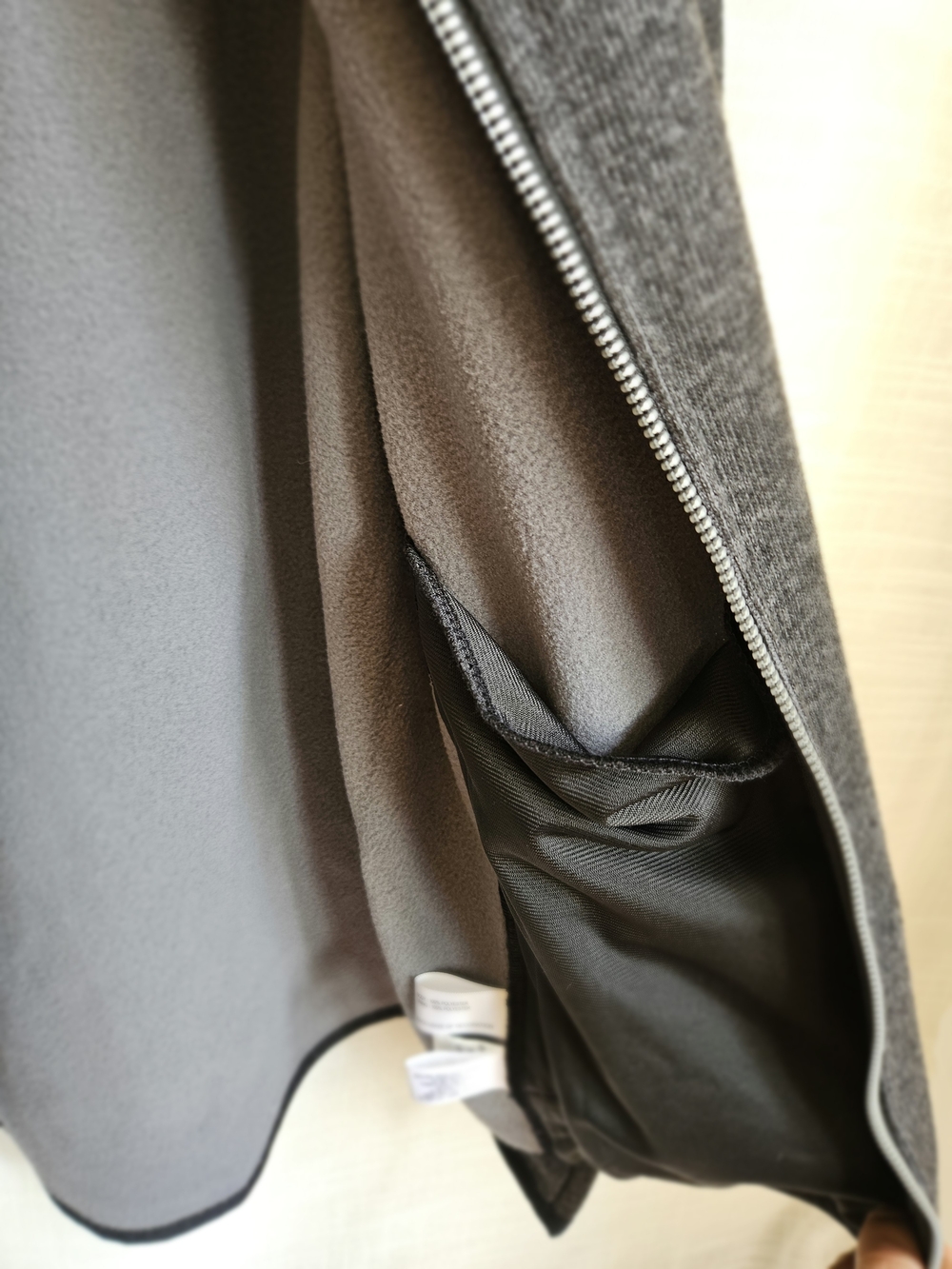 Cutter & Buck Men’s Medium Sweater Fleece Full-Zip Jacket Dark Charcoal Gray NWT - Picture 9 of 16